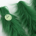 Green Furry LED Taper Candle - Luxury