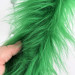Green Furry LED Taper Candle - Luxury
