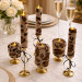 Leopard Faux Fur Pillar LED Candle — Classic