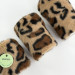 Leopard Faux Fur Pillar LED Candle — Classic