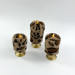 Leopard Faux Fur Pillar LED Candle — Classic
