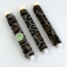 Leopard Faux Fur Taper LED Candle — Dark