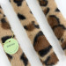 Leopard Faux Fur Taper LED Candle — Classic