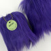 Purple Furry LED Pillar Candle -Luxury
