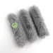 Rabbit Faux Fur LED Taper Candle