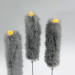 Rabbit Faux Fur LED Taper Candle
