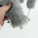 Rabbit Faux Fur LED Taper Candle