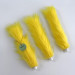 Yellow Furry LED Taper Candle — Funky