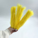 Yellow Furry LED Taper Candle — Funky
