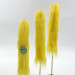 Yellow Furry LED Taper Candle — Luxury