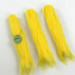 Yellow Furry LED Taper Candle — Luxury