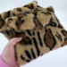 Leopard Faux Fur Book Sleeve for Journals, Notebooks & Planners