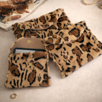 Leopard Faux Fur Book Sleeve for Journals, Notebooks & Planners