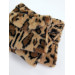 Leopard Faux Fur Book Sleeve for Journals, Notebooks & Planners