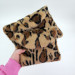 Leopard Faux Fur Book Sleeve for Journals, Notebooks & Planners
