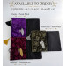 Refillable Witch Journal with Botanical Velvet Cover