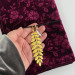 Refillable Witch Journal with Botanical Velvet Cover