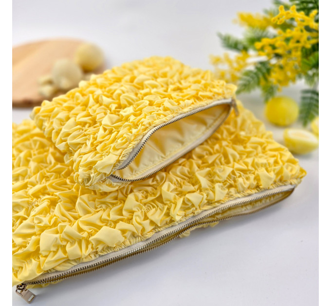 Puffy Butter Yellow Laptop Sleeve