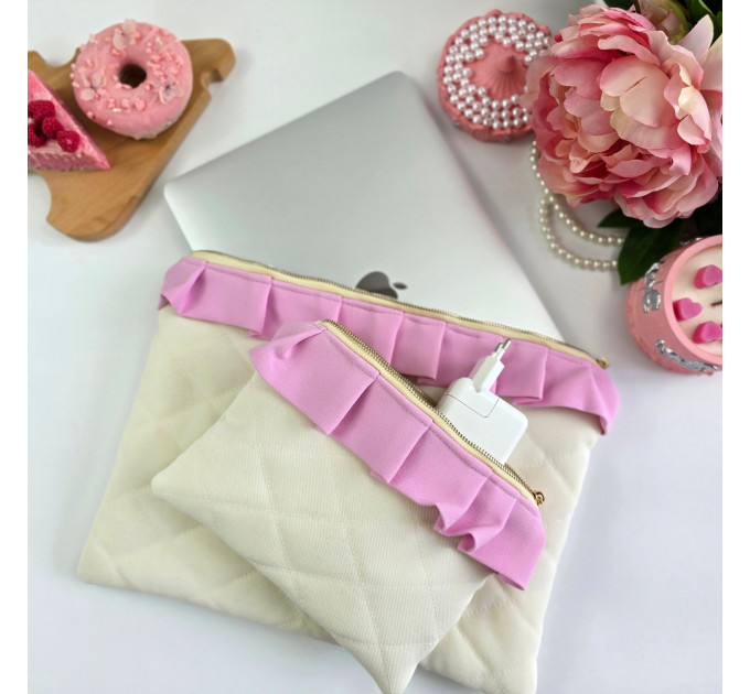 Preppy ice cream Laptop sleeve
