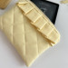 Butter yellow E-reader sleeve with ruffles