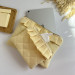 Butter yellow tablet sleeve with ruffles