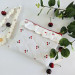E-reader sleeve with cherries and ruffles