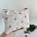 Tablet sleeve with cherries and ruffles
