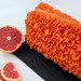 Large Grapefruit Orange Cosmetic Bag