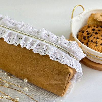 Large Kraft strawberry jam bag