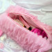 Large Pink Dollette Cosmetic Bag