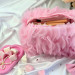 Medium Pink Dollette Cosmetic Bag 