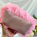 Medium Pink Dollette Cosmetic Bag 