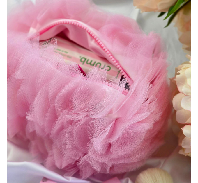 Small Pink Dollette Cosmetic Bag 