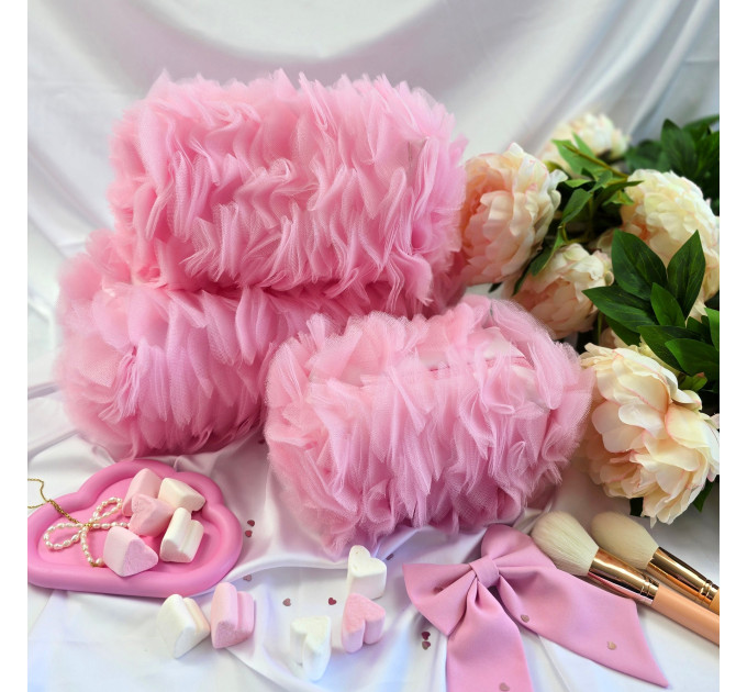 Small Pink Dollette Cosmetic Bag 