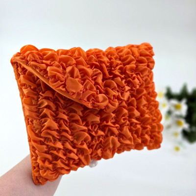 Grapefruit Orange Book Sleeve with magnetic closure