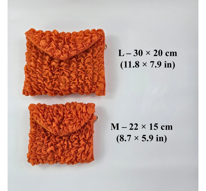 Grapefruit Orange Book Sleeve with magnetic closure