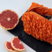 Small Grapefruit Orange Cosmetic Bag