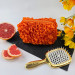 Small Grapefruit Orange Cosmetic Bag