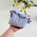 Small Sea Vibe Cosmetic Bag with Ruffles